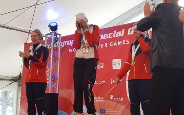 Gold und Silber für Erika Kälin an den World Winter Games in Österreich