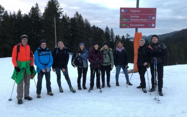 Abendwanderung uf d Zwäcke